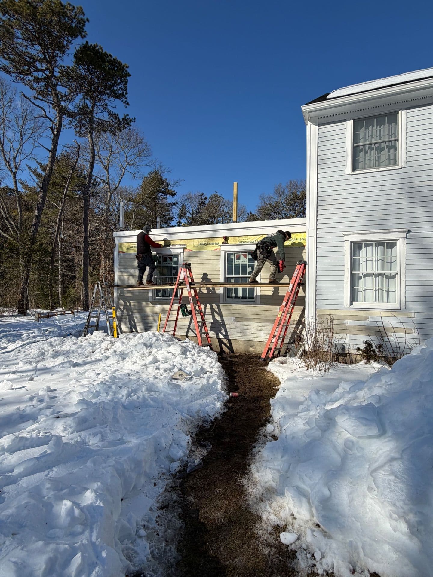 Gallery photos for Window Replacement and PVC Trim Installation in Marstons Mills: Image #4