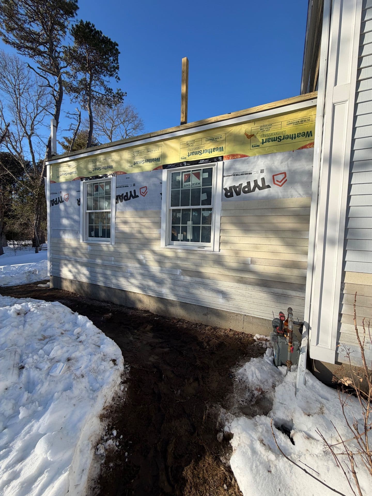 Gallery photos for Window Replacement and PVC Trim Installation in Marstons Mills: Image #2