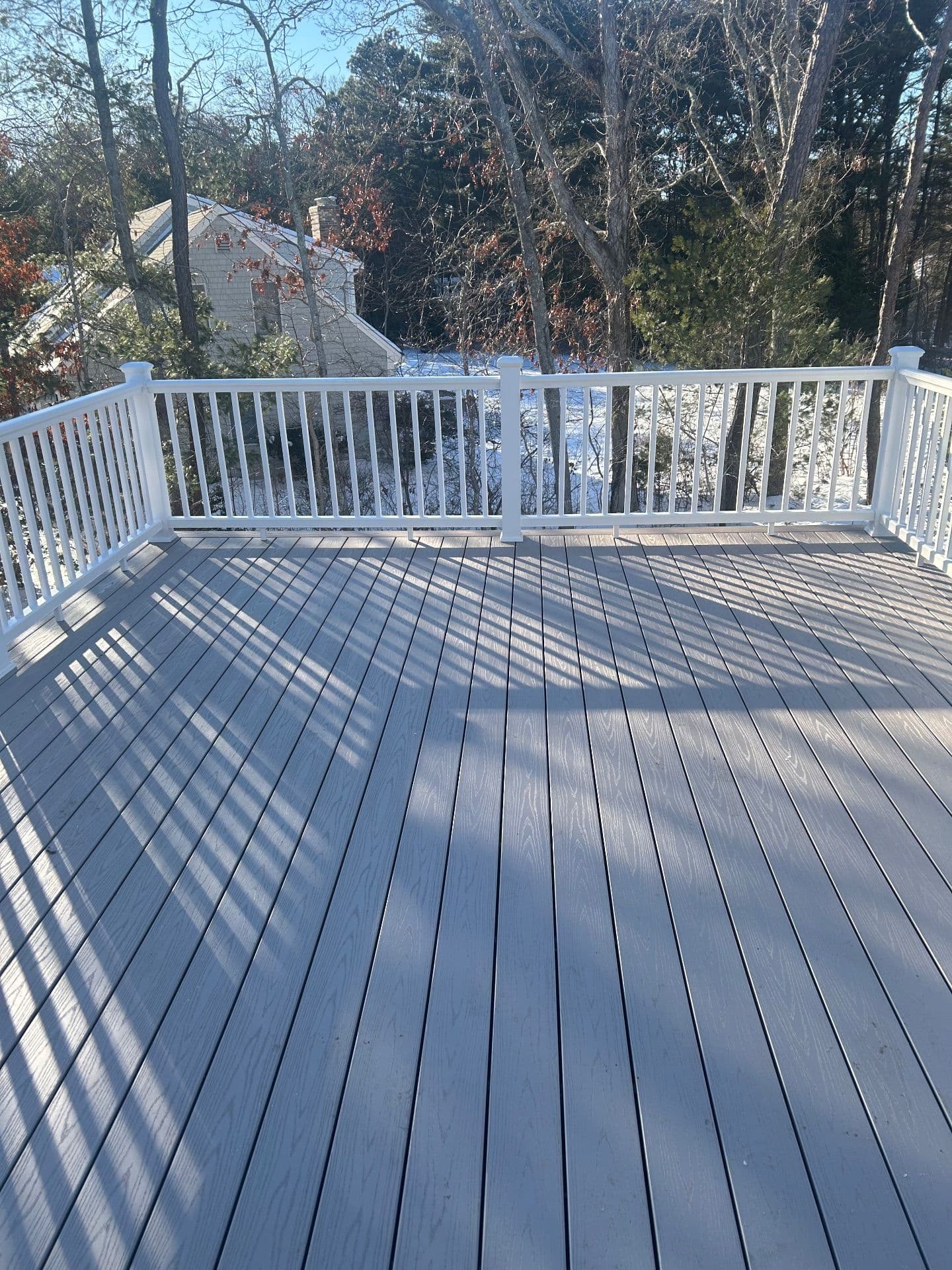 Project Azek Deck Transformation in Marstons Mills image