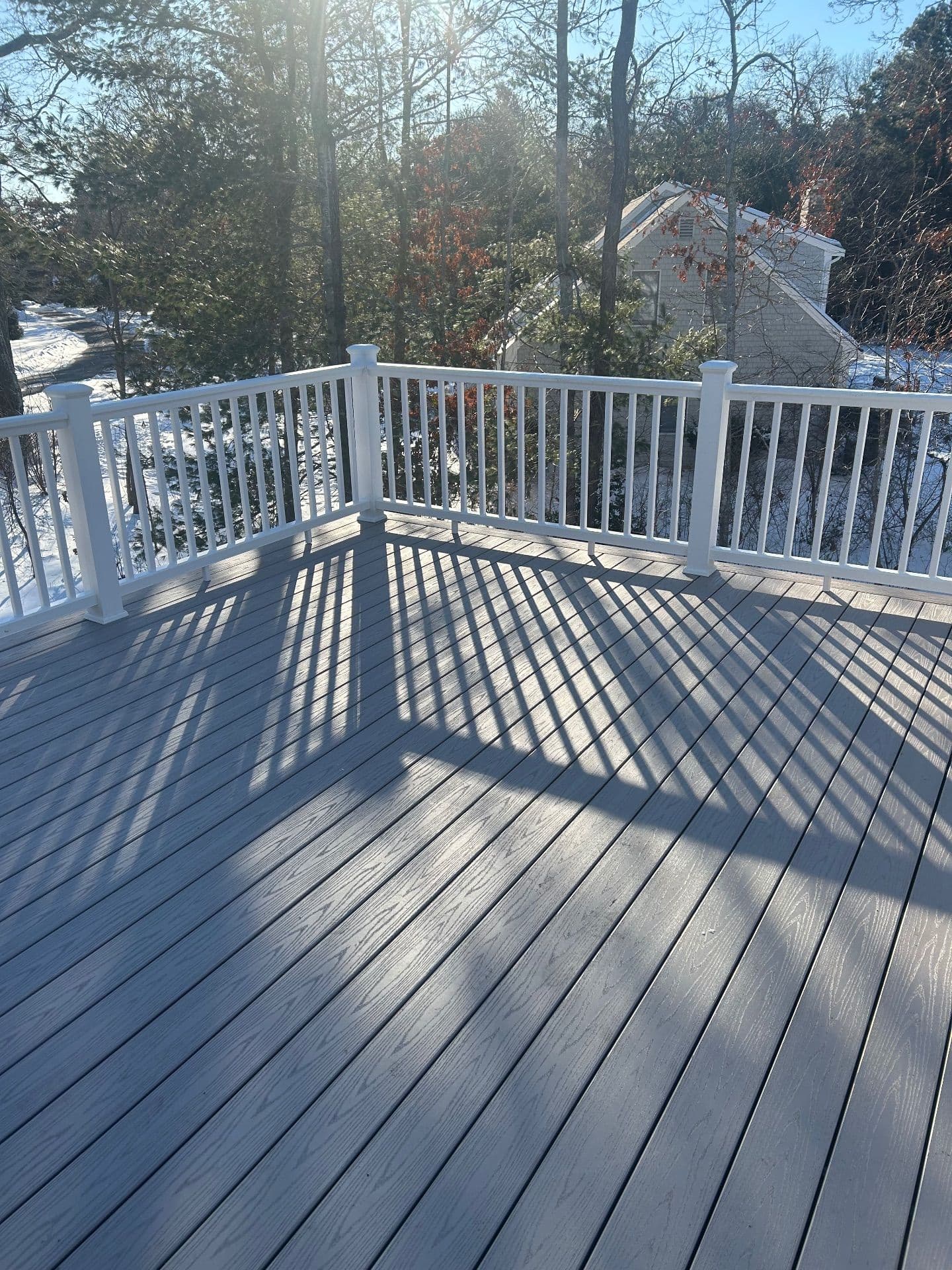 Gallery photos for Azek Deck Transformation in Marstons Mills: Image #4