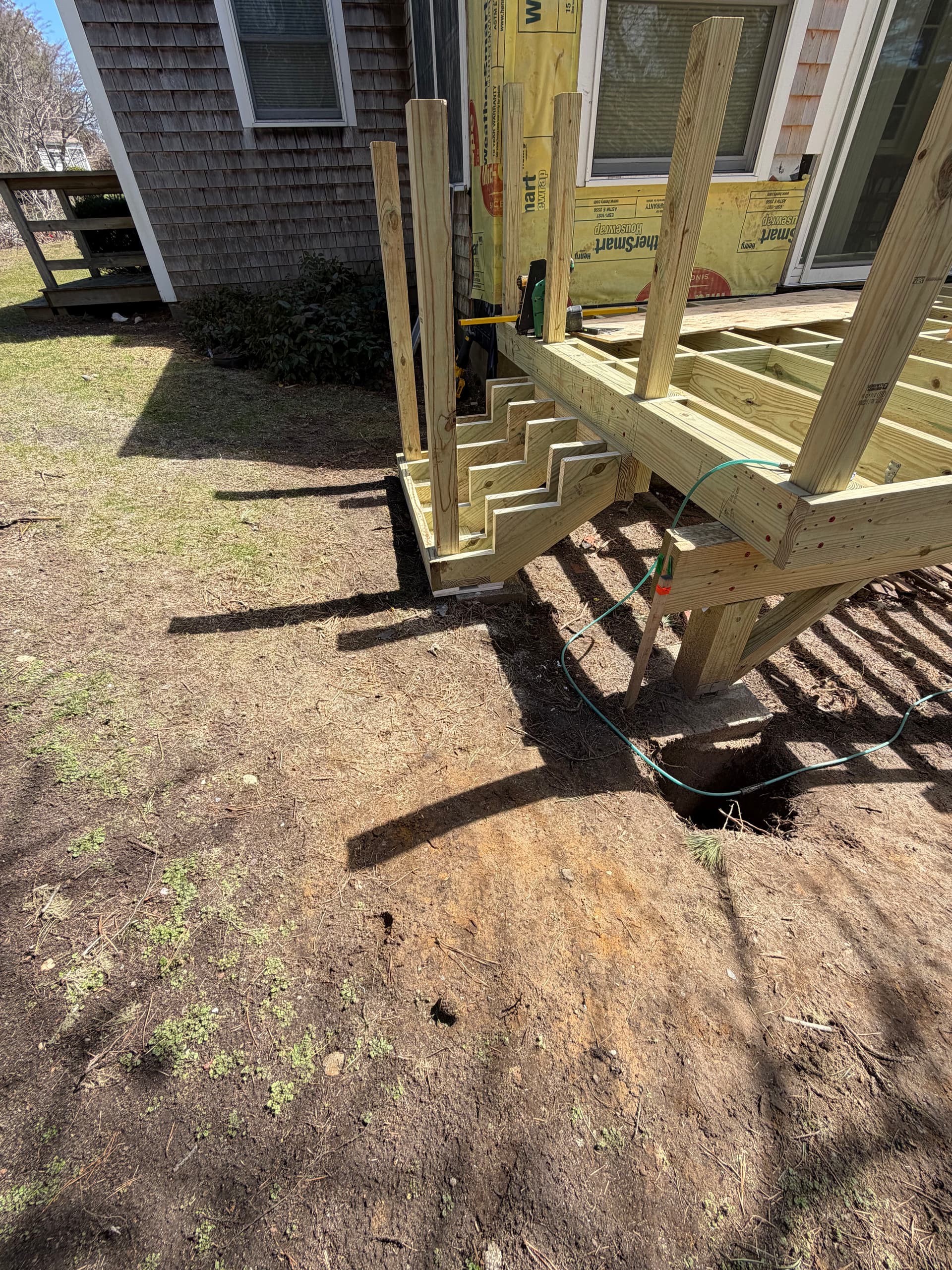 Gallery photos for Chatham Deck Build - Cumaru Decking and Stair Progress: Image #5