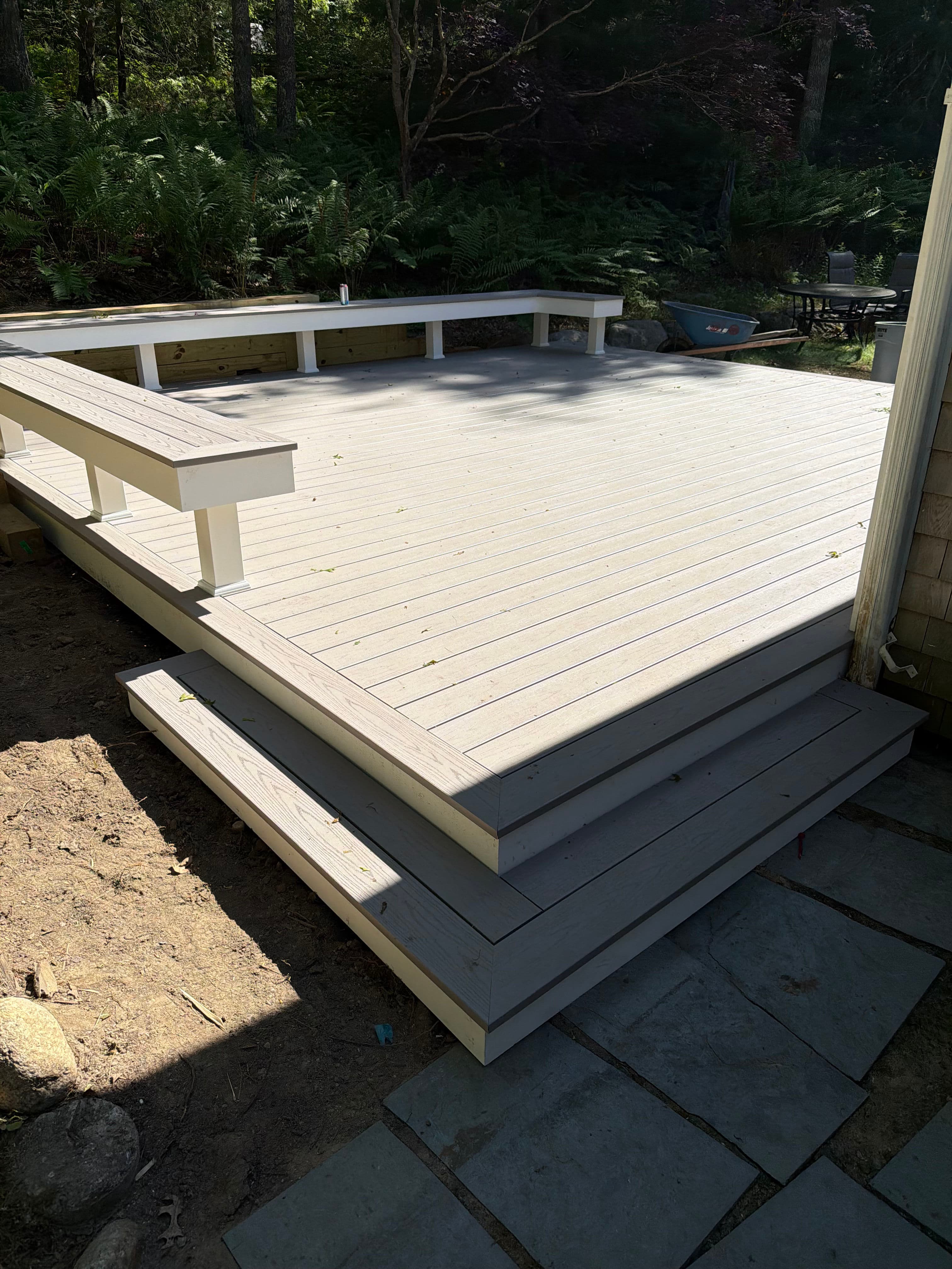 Project Custom Composite Deck Build in Sandwich MA image