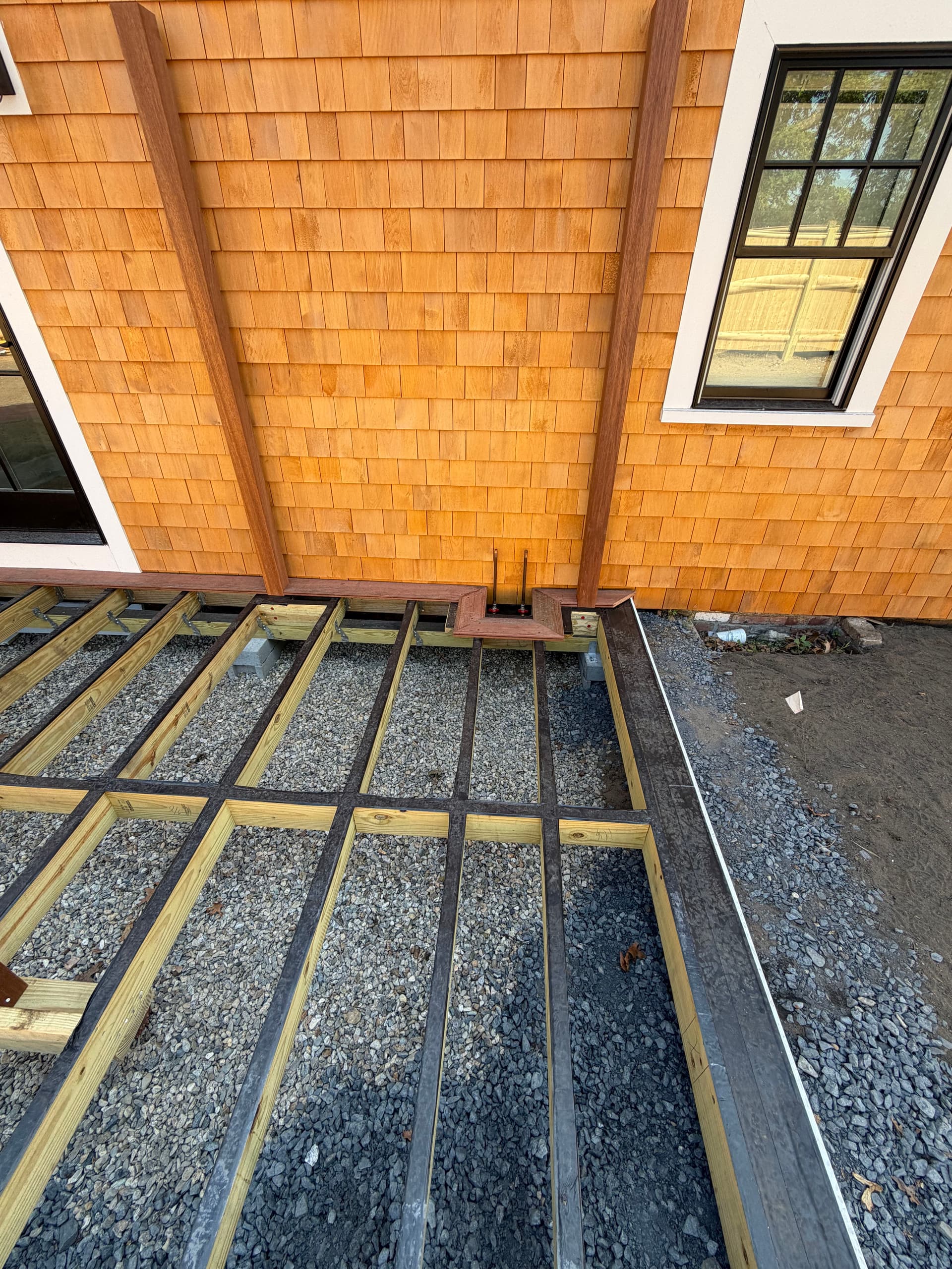 Gallery photos for Garapa Deck with Cumaru Border and Custom Outdoor Shower in Harwich Port: Image #8