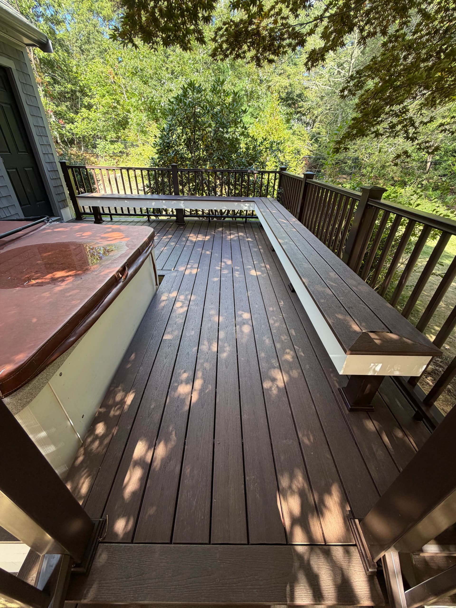 Gallery photos for Two Brand New Decks and a Hot Tub Exterior Refresh in Marstons Mills: Image #5