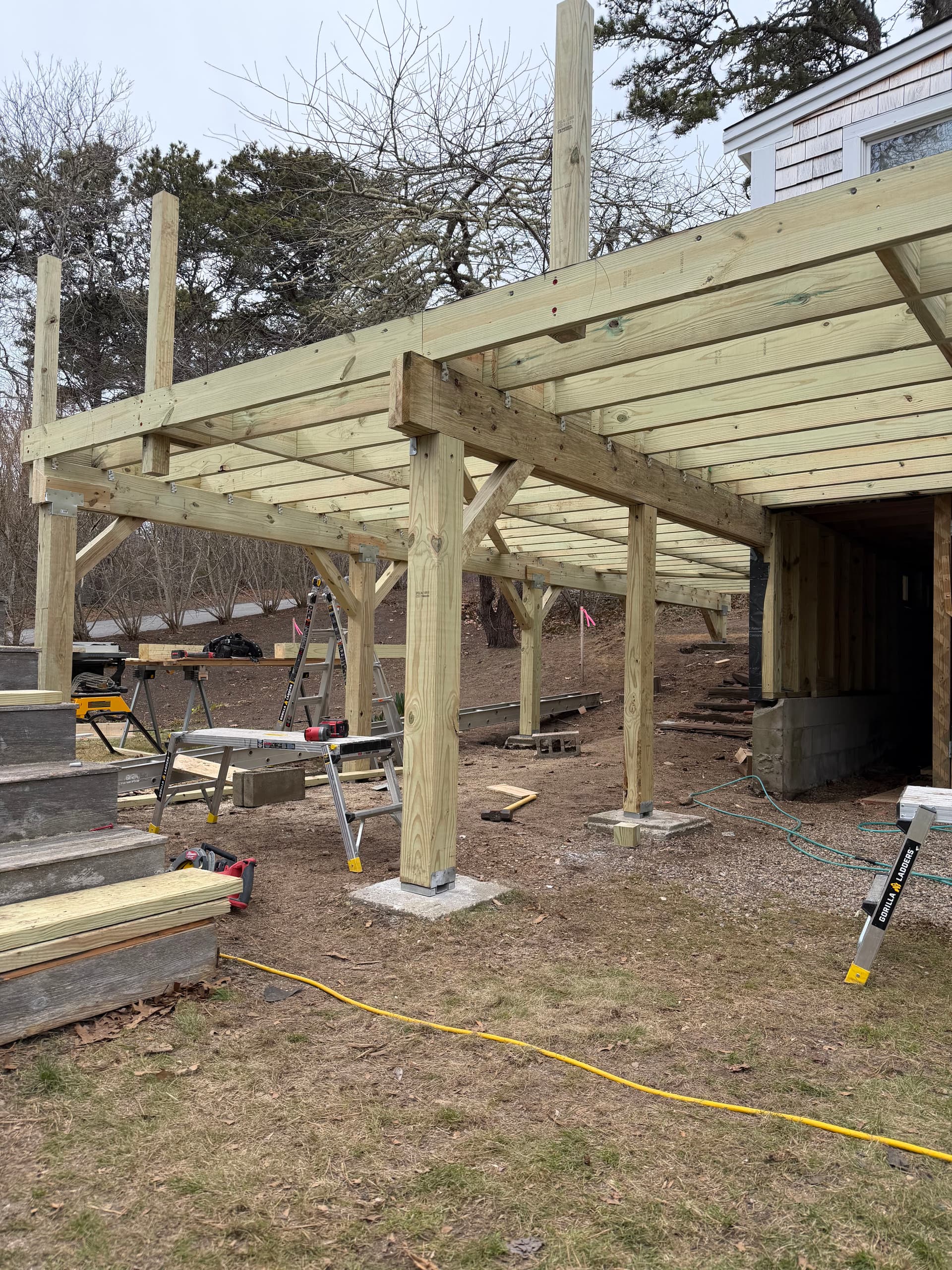 Gallery photos for Building a Sturdy Deck in Chatham: Image #4