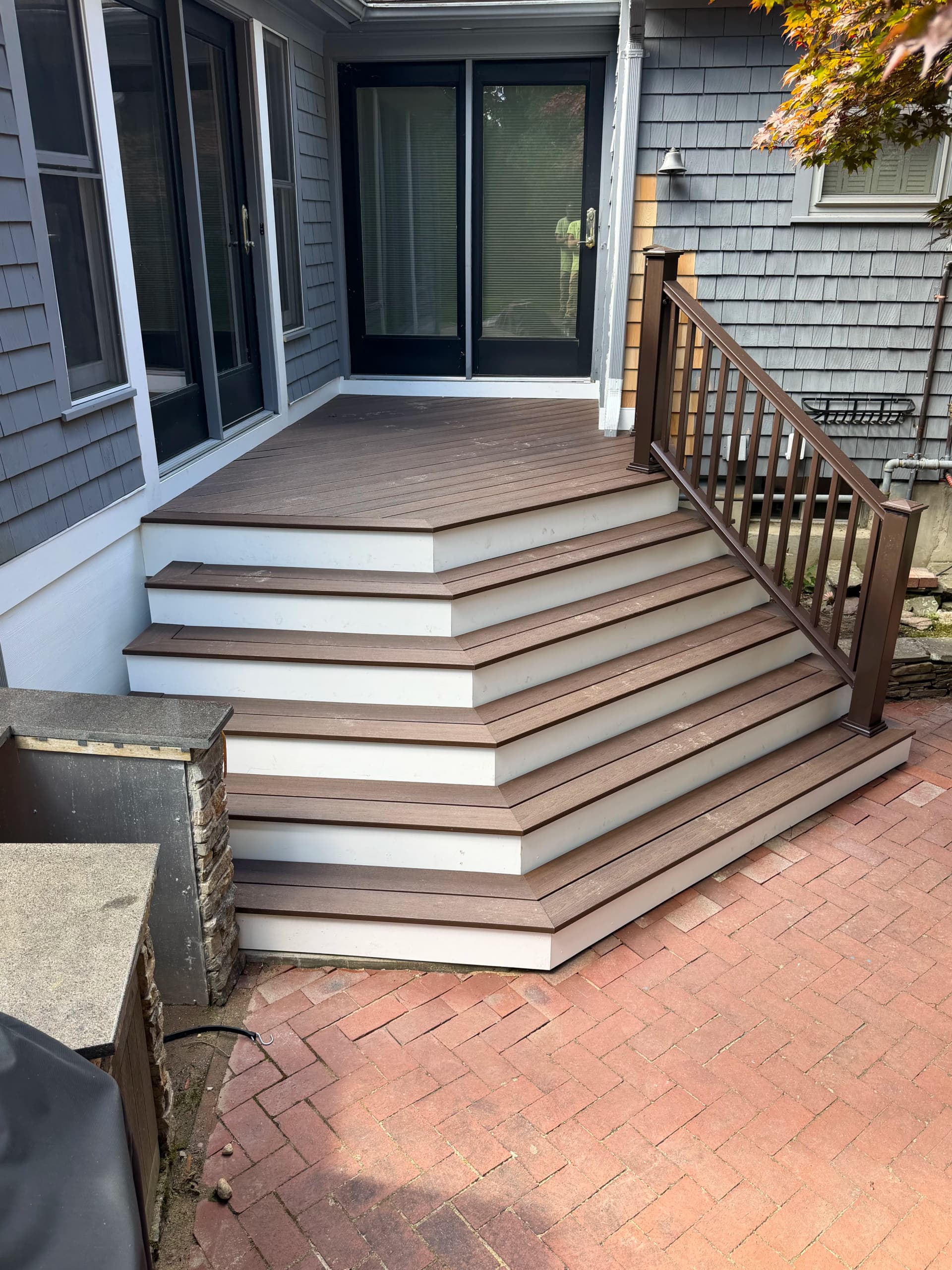 Gallery photos for Two Brand New Decks and a Hot Tub Exterior Refresh in Marstons Mills: Image #2