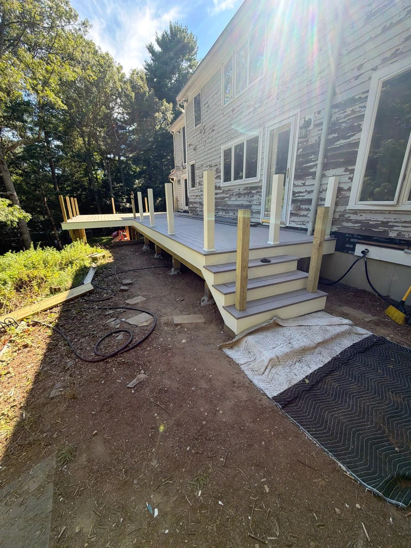 Gallery photos for New Composite Deck Build in Marstons Mills: Image #3