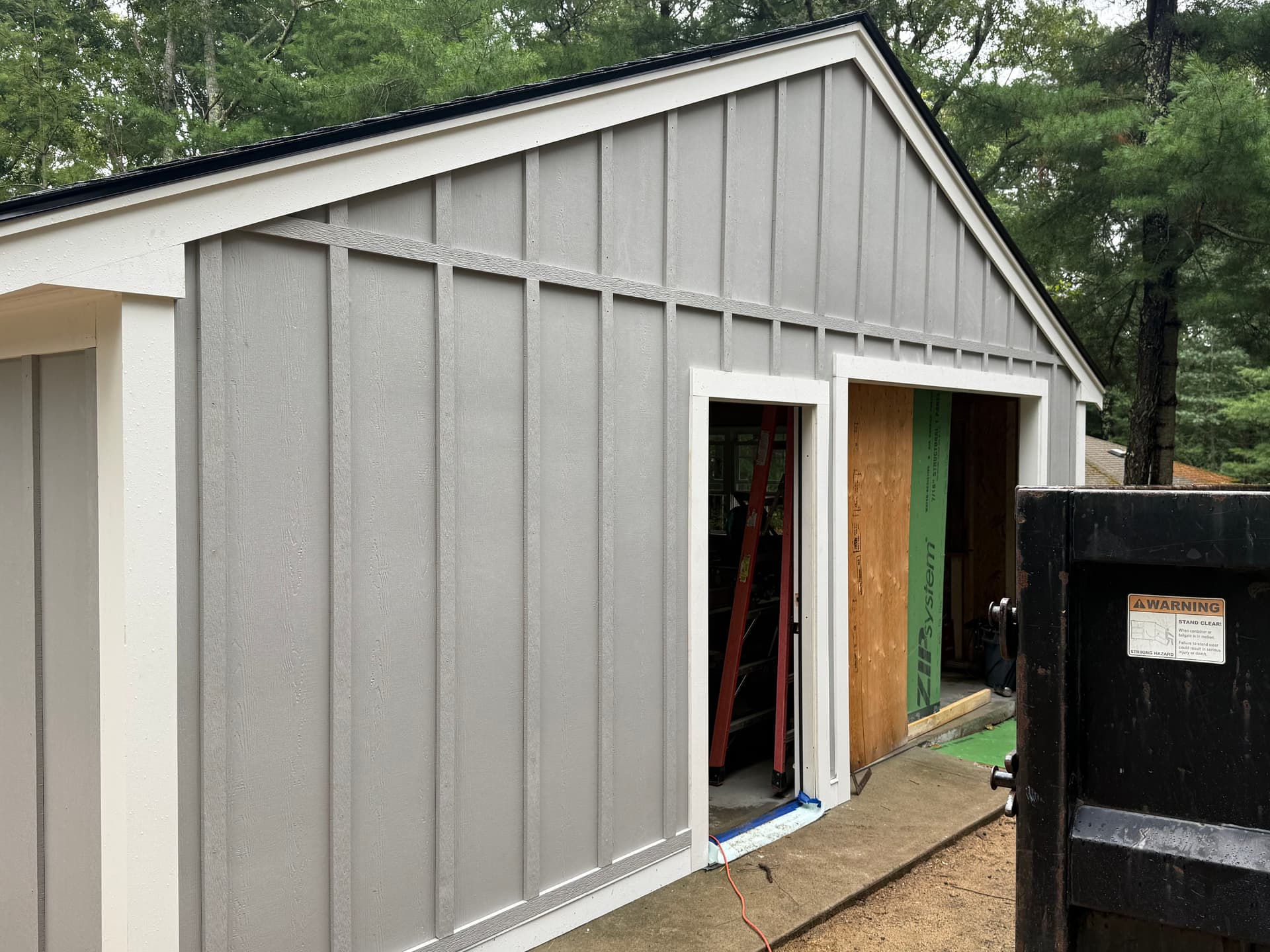 Gallery photos for ADU Build in Yarmouthport Is Coming Together Fast: Image #1