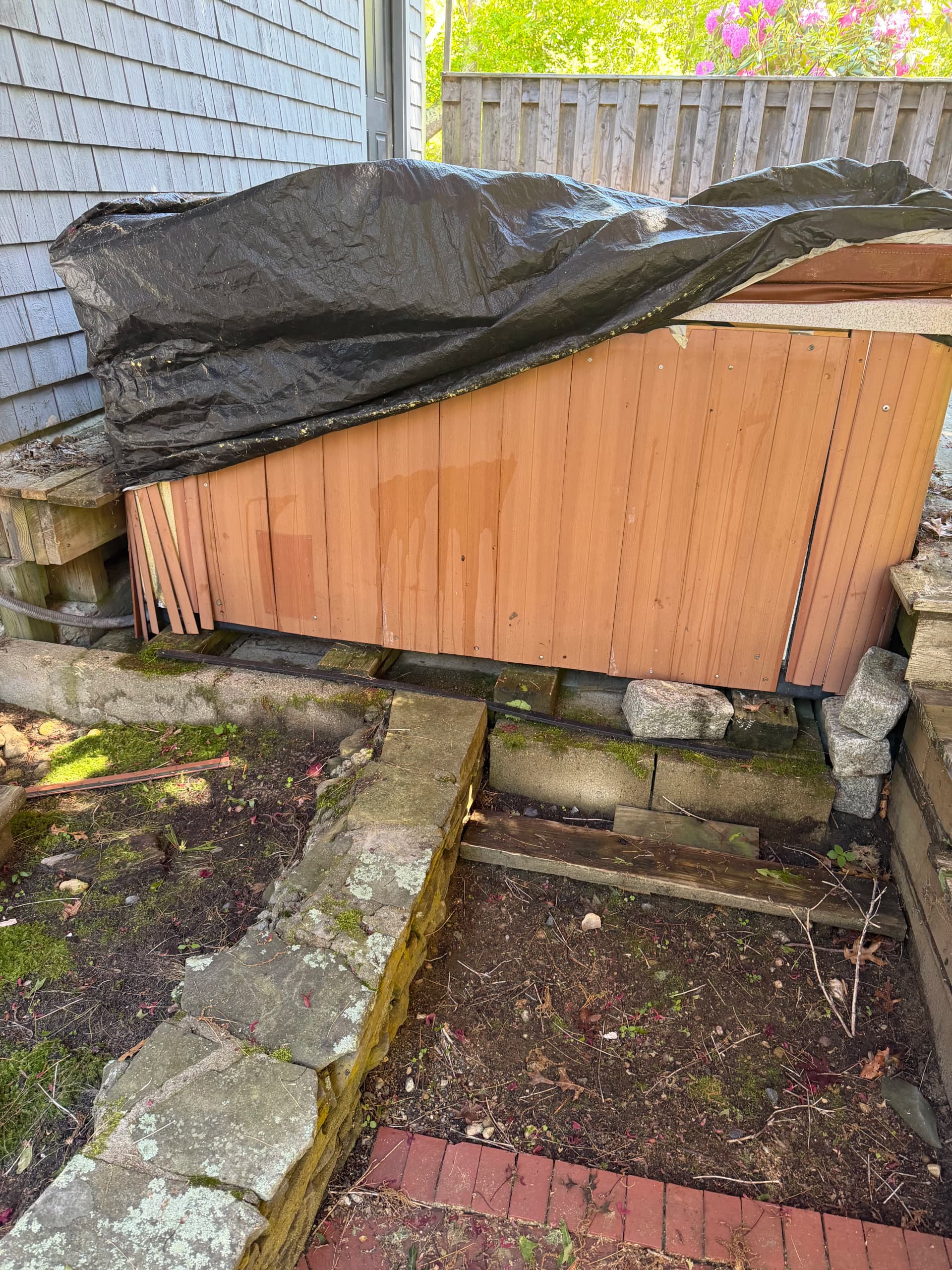 Gallery photos for Two Brand New Decks and a Hot Tub Exterior Refresh in Marstons Mills: Image #9