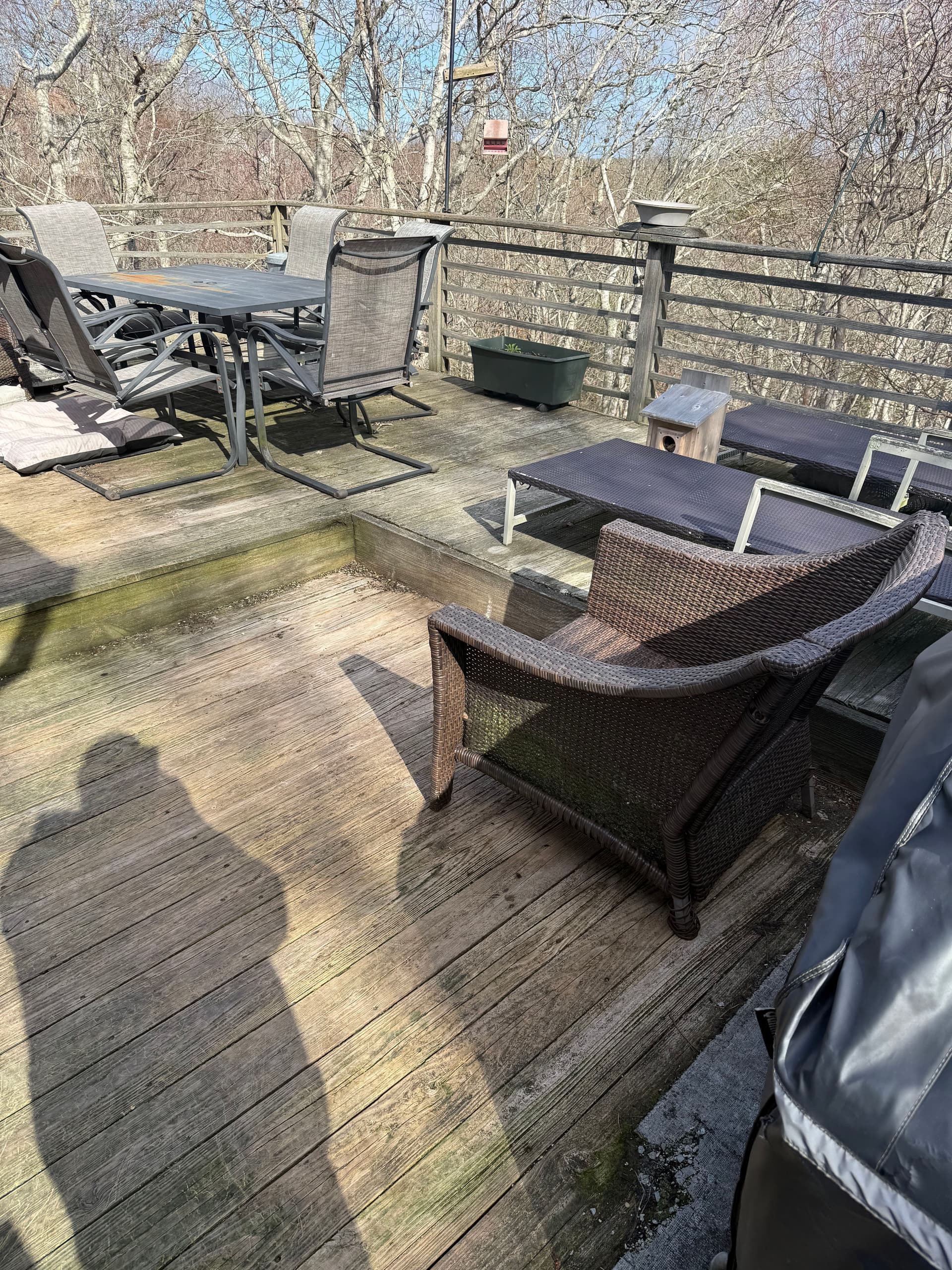 Gallery photos for Deck Resurfacing and Trex RainEscape Installation in Plymouth: Image #2