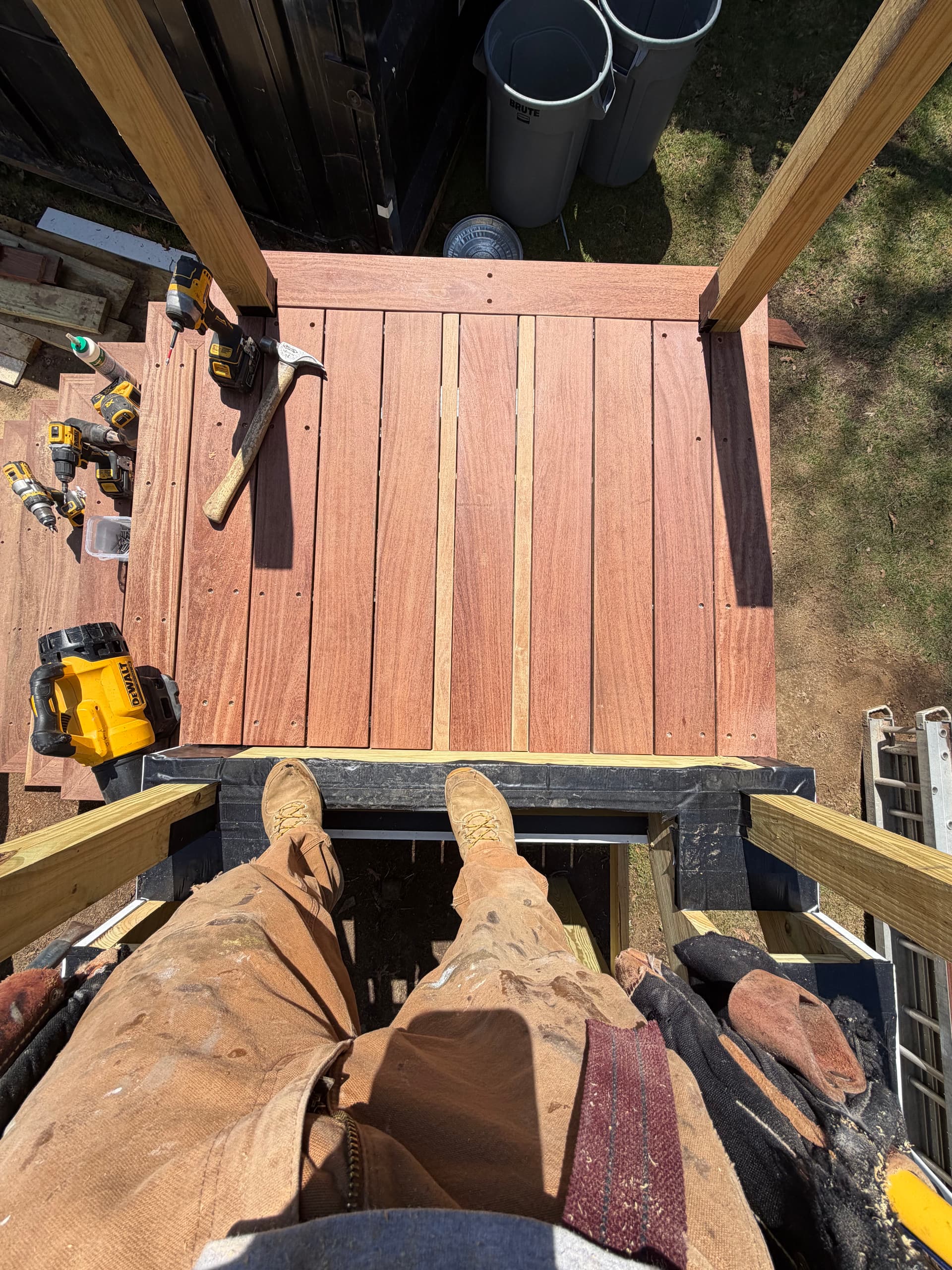 Gallery photos for Chatham Deck Build - Cumaru Decking and Stair Progress: Image #2