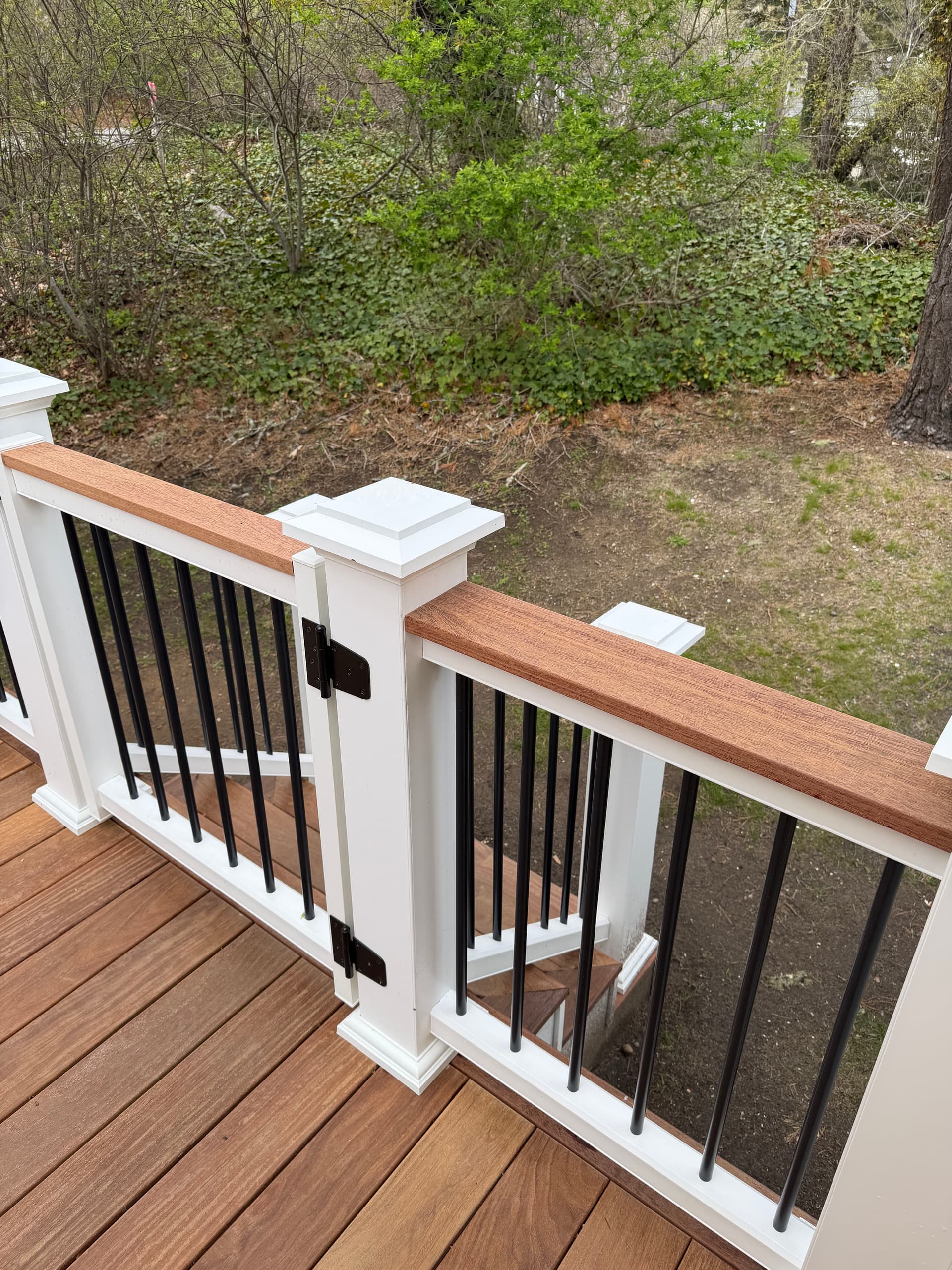 Gallery photos for Cumaru Deck Build with TimberTech Railings in Chatham MA: Image #5
