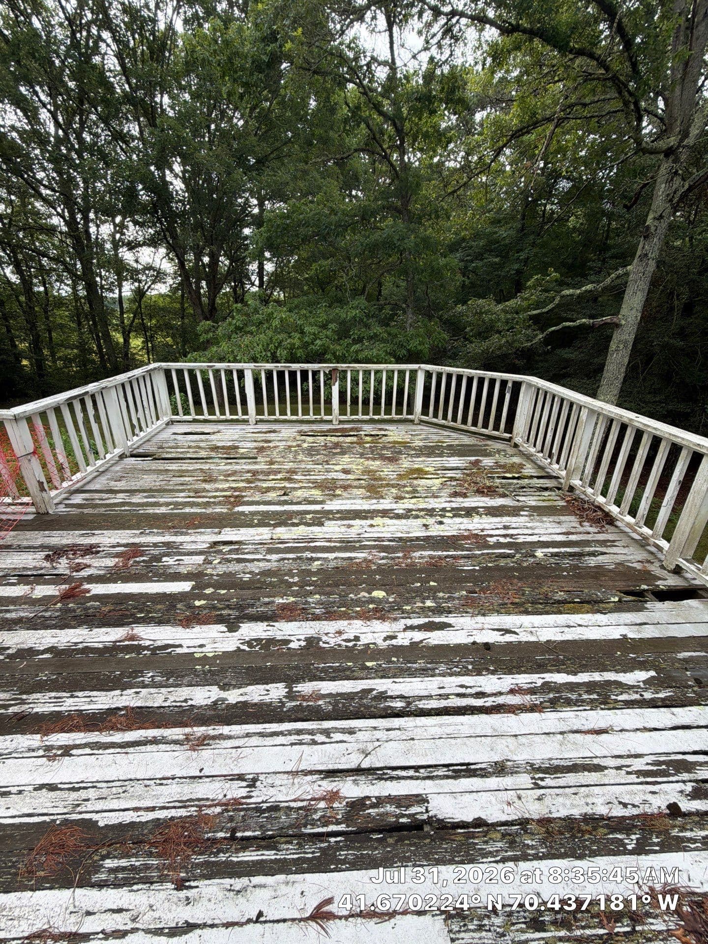 Gallery photos for Deck Rebuild Kicks Off in Marstons Mills - Demo and Footings Underway: Image #6