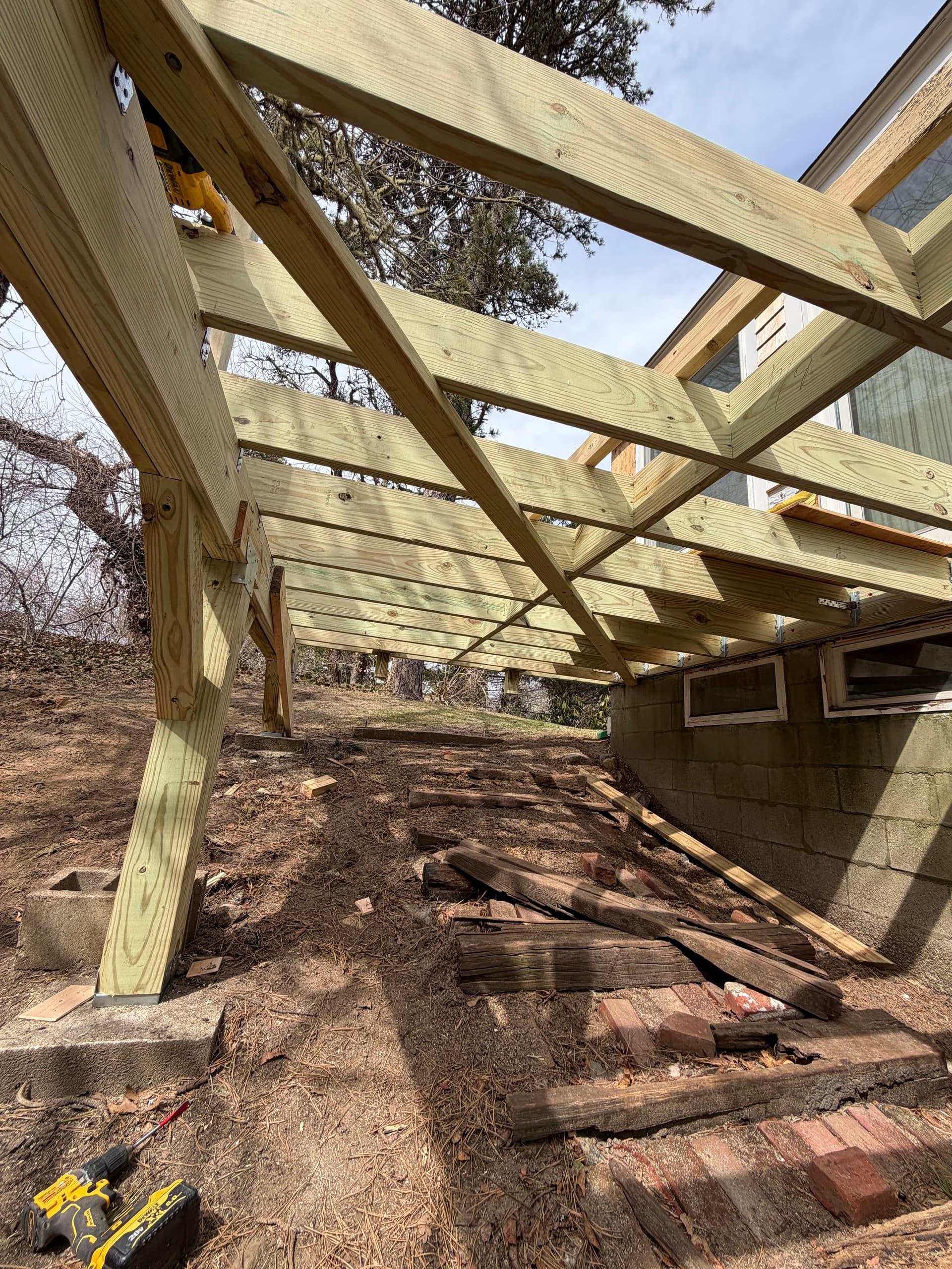 Gallery photos for Building a Sturdy Deck in Chatham: Image #5