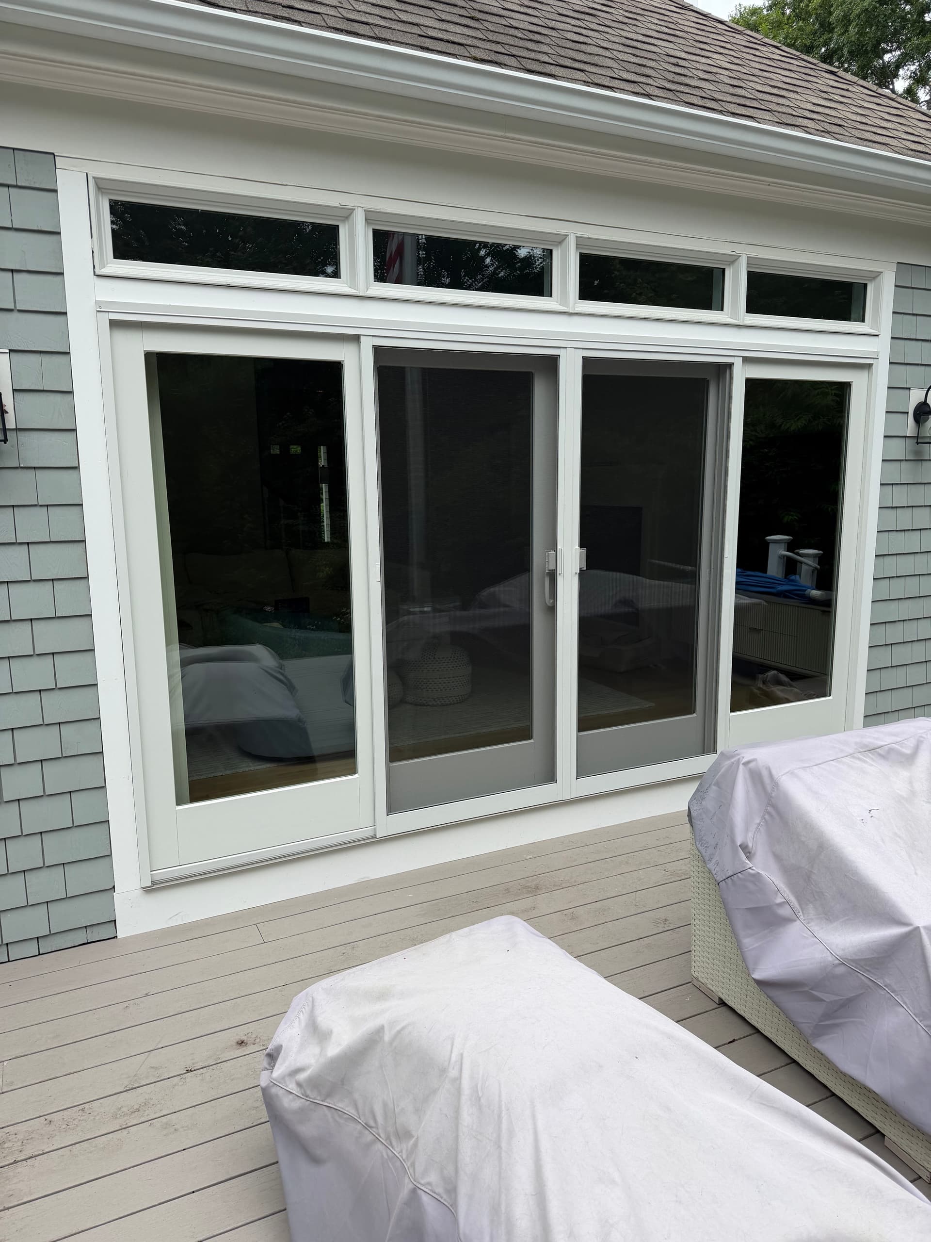 New Seabury Deck Resurfacing and Andersen Slider Replacement image