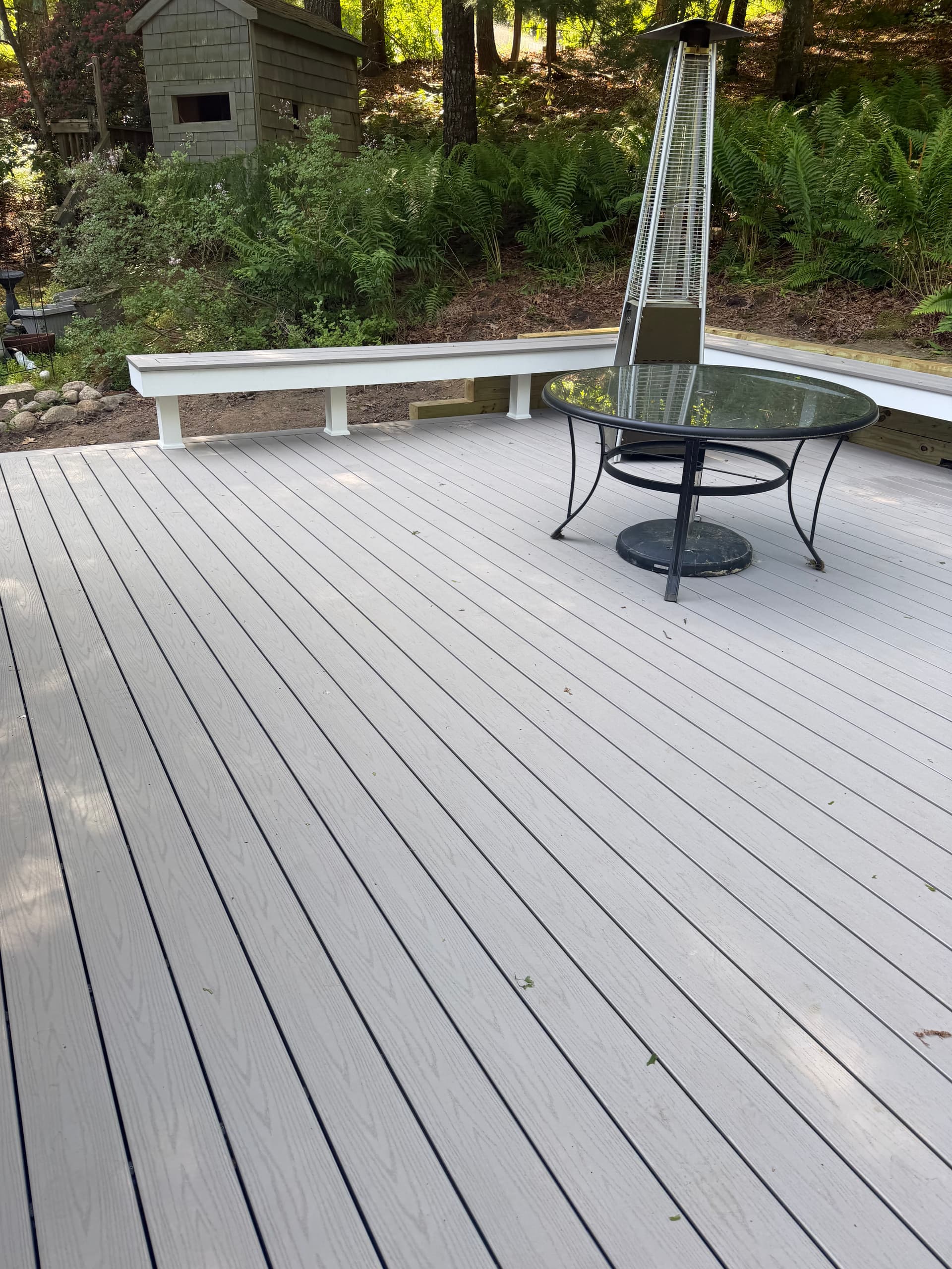 Gallery photos for Custom Composite Deck Build in Sandwich MA: Image #7