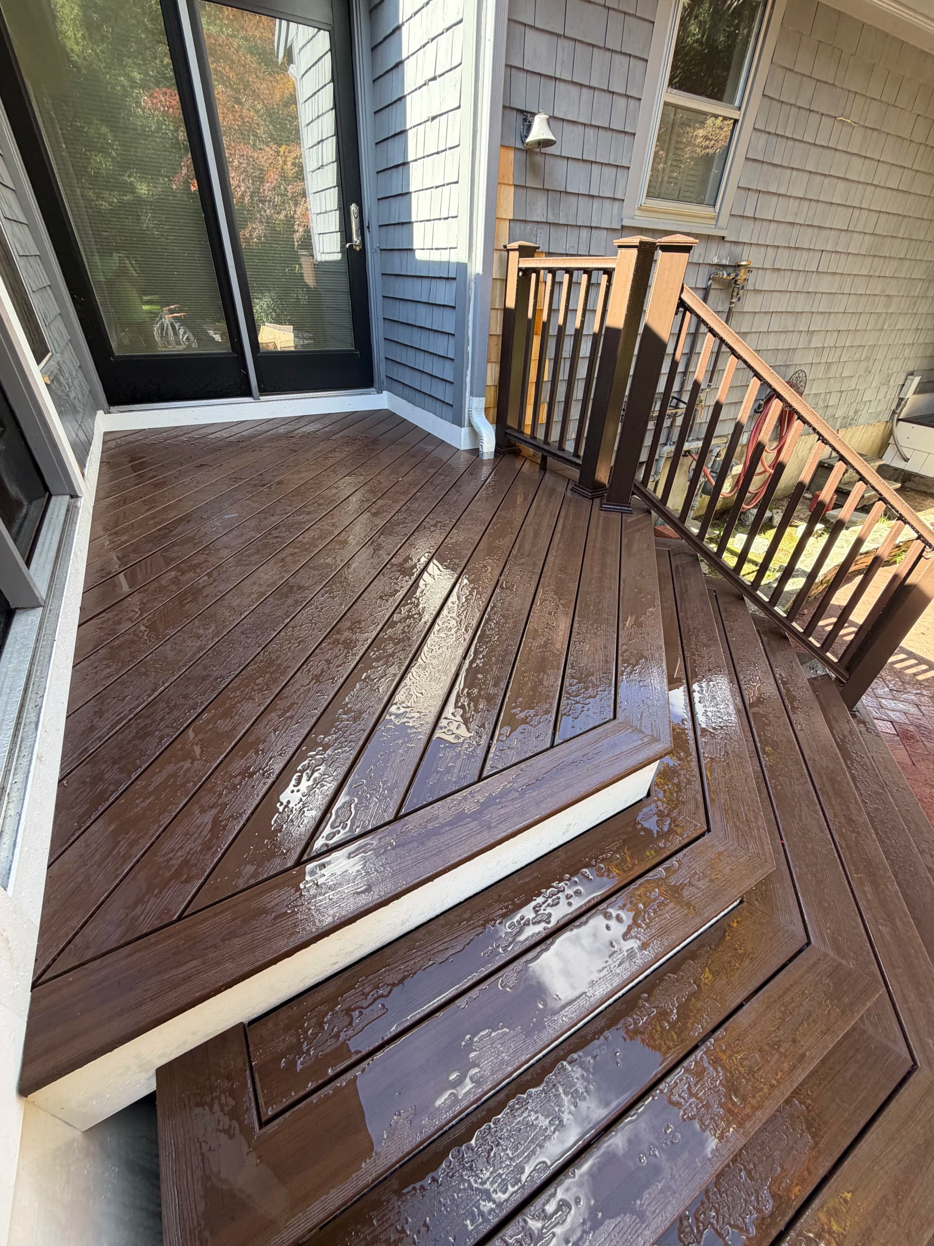 Gallery photos for Two Brand New Decks and a Hot Tub Exterior Refresh in Marstons Mills: Image #1