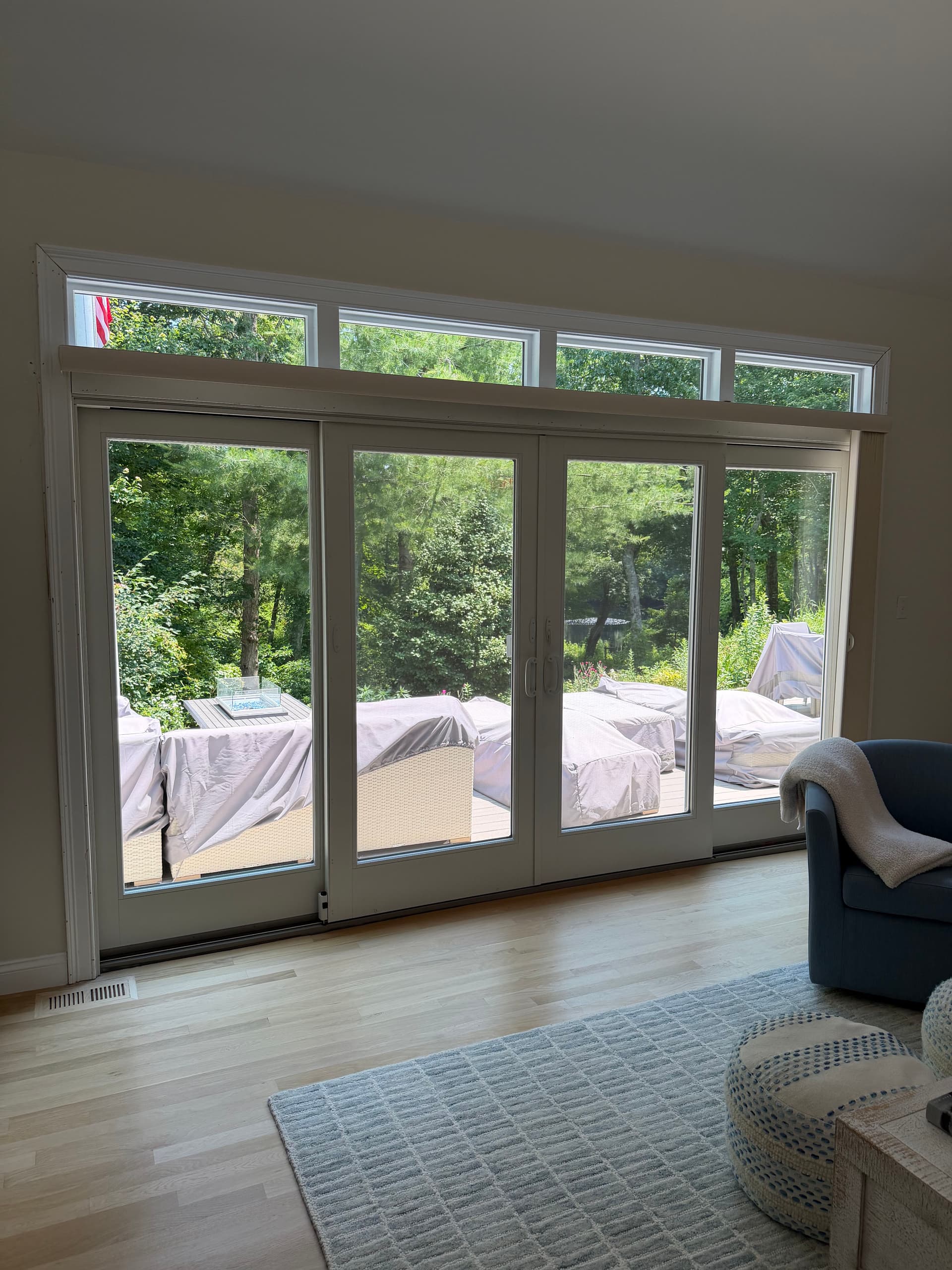 Gallery photos for New Seabury Deck Resurfacing and Andersen Slider Replacement: Image #3
