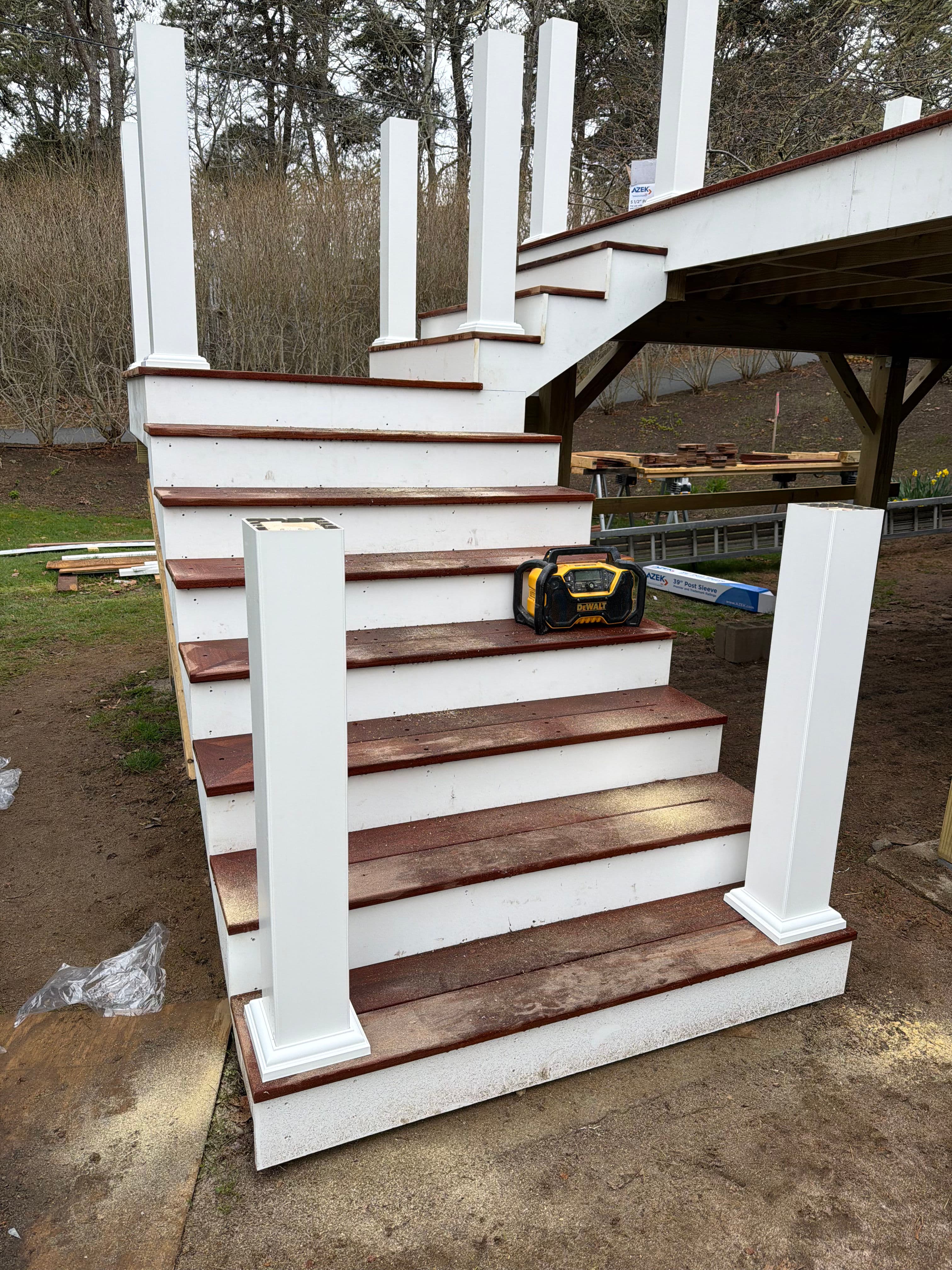 Project Cumaru Deck Build Coming Together in Chatham image