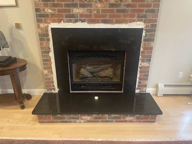 Fireplace Wooden Makeover in Yarmouthport