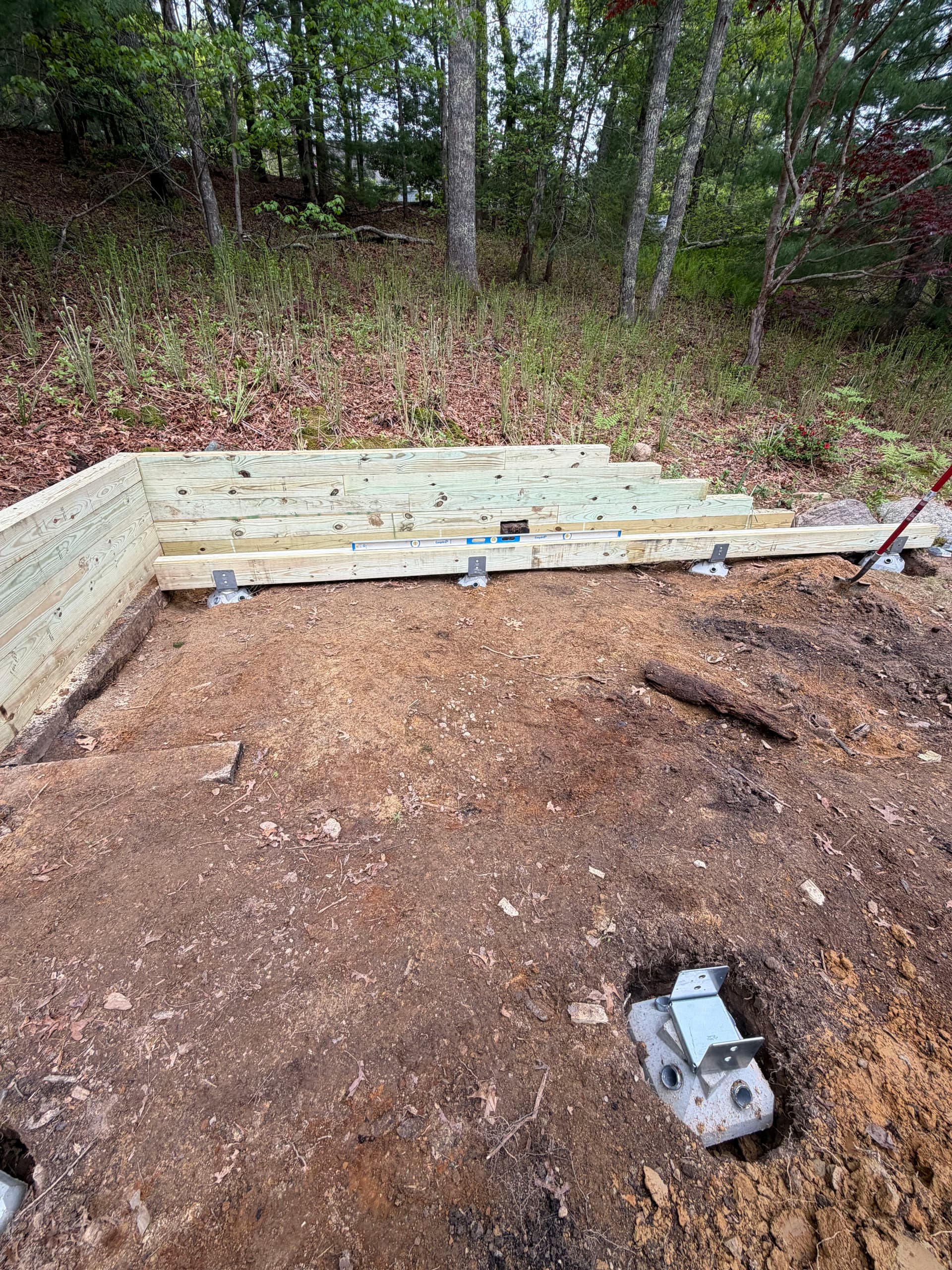 Gallery photos for New Deck Build Getting Started in Sandwich MA: Image #2