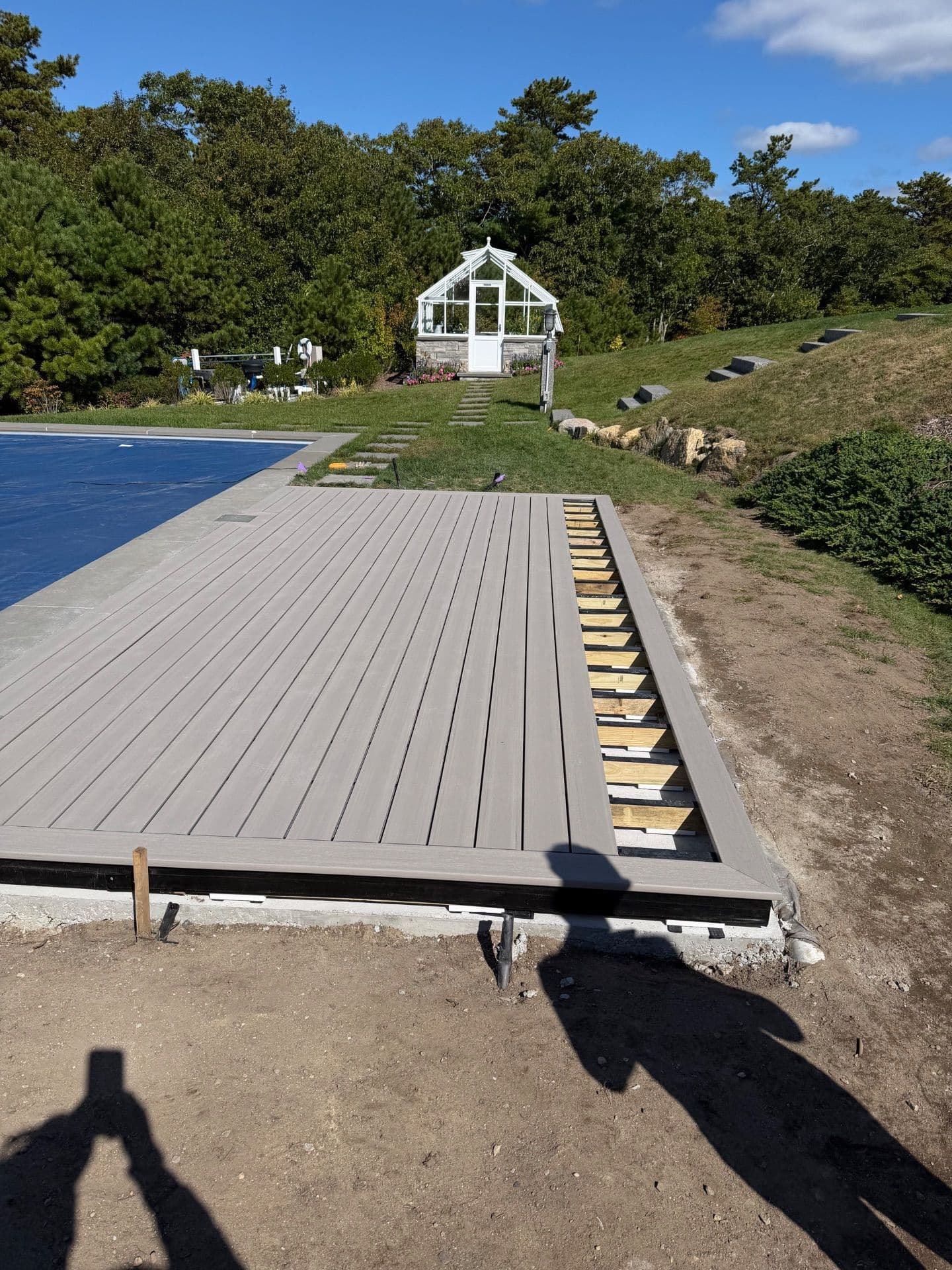 Gallery photos for Deck Installation Near the Pool - Falmouth: Image #4