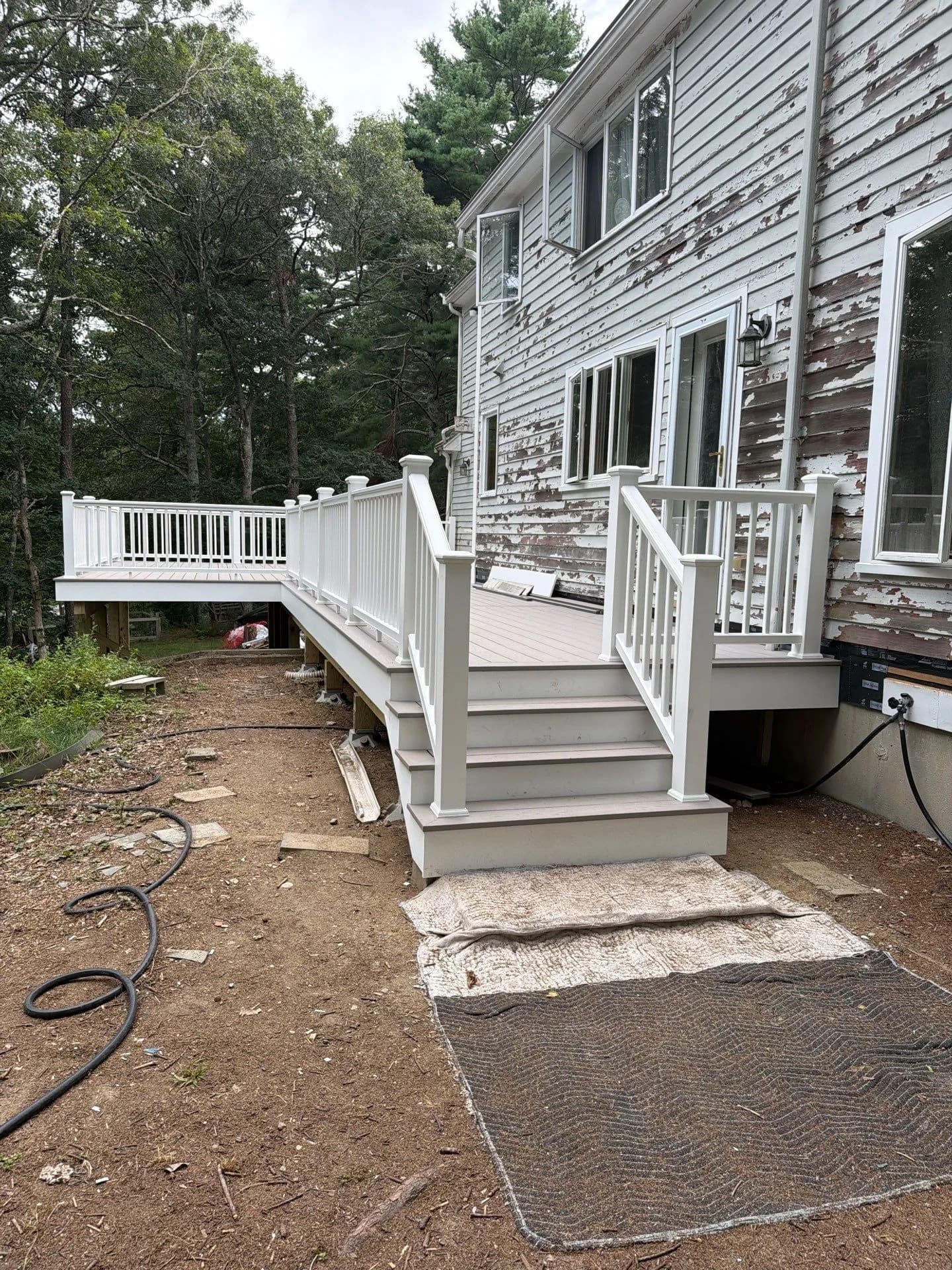 Gallery photos for Rotted Deck Gets a Full Composite Rebuild in Marstons Mills: Image #9