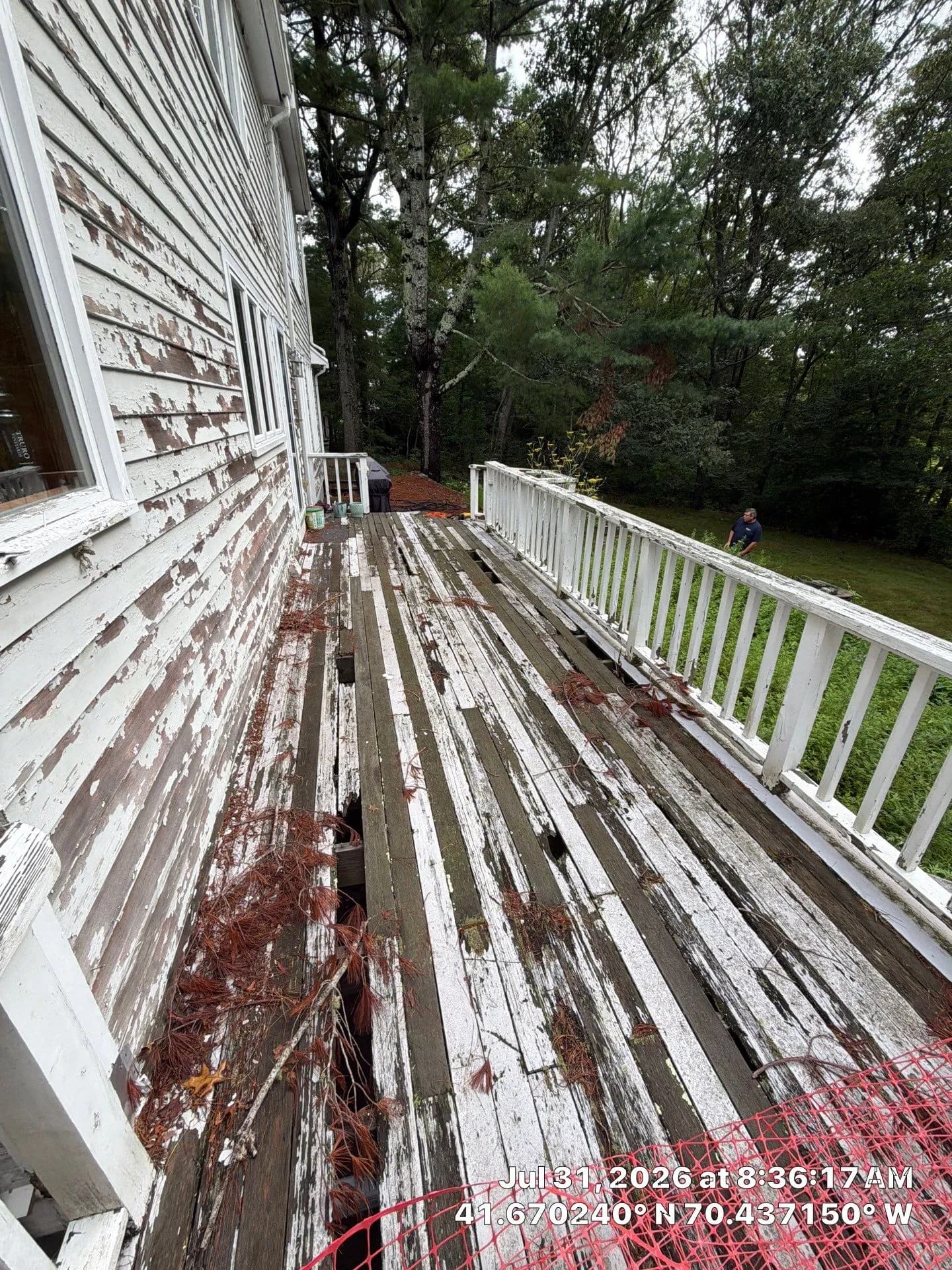 Gallery photos for Rotted Deck Gets a Full Composite Rebuild in Marstons Mills: Image #4