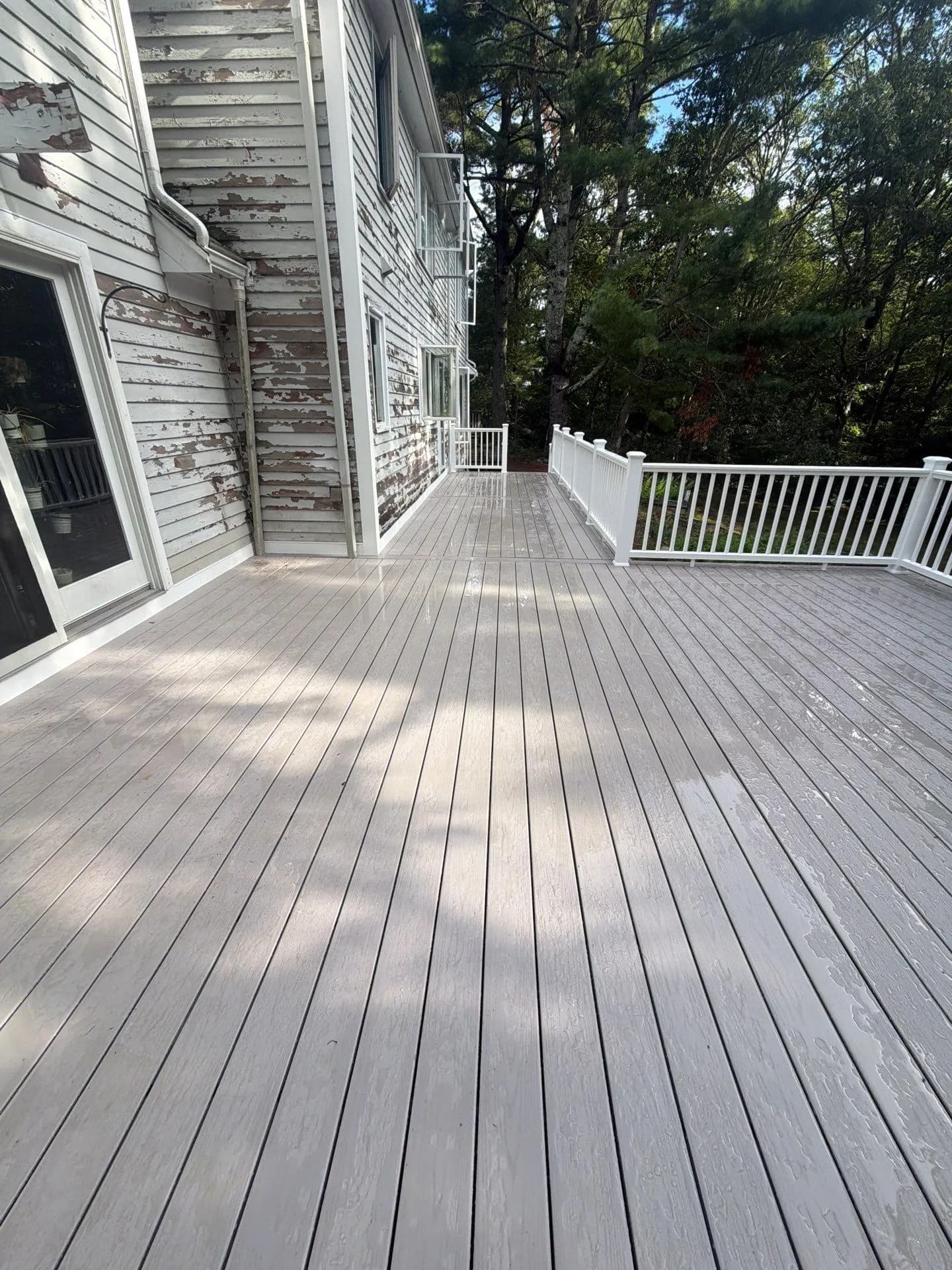Gallery photos for Rotted Deck Gets a Full Composite Rebuild in Marstons Mills: Image #6