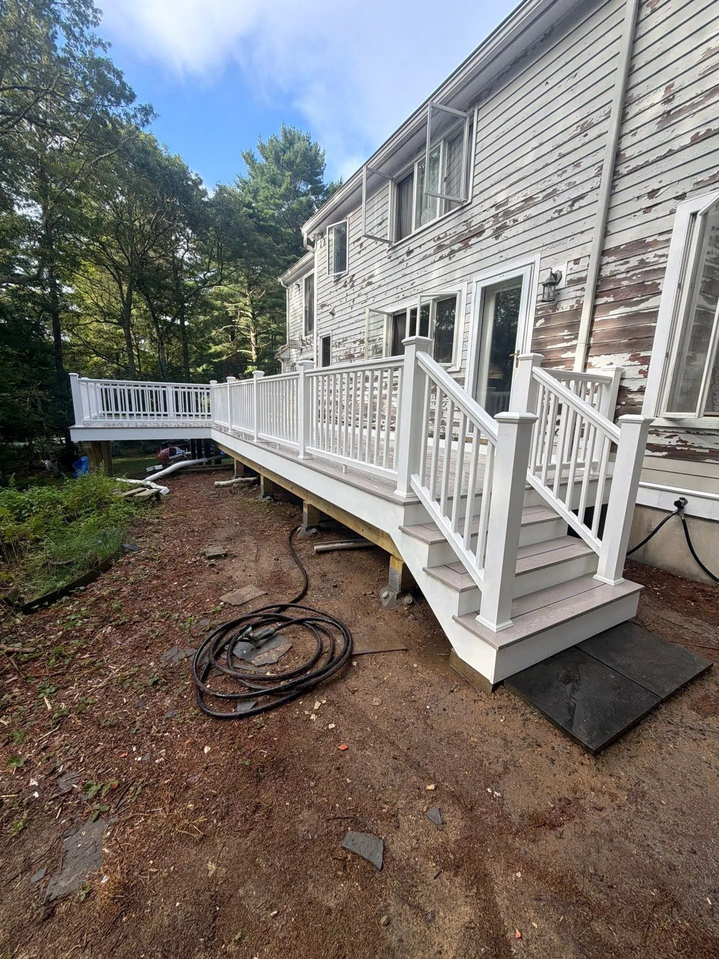 Gallery photos for Rotted Deck Gets a Full Composite Rebuild in Marstons Mills: Image #7