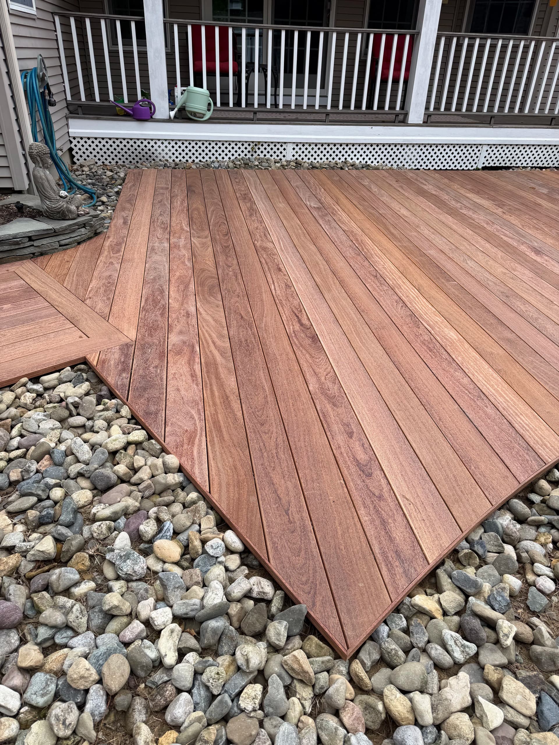 Gallery photos for Cumaru Pool Deck Build in Brewster That Looks Like Fine Furniture: Image #6